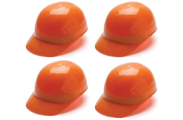 Image of Pyramex Ridgeline Bump Cap,Orange, Pack of 4