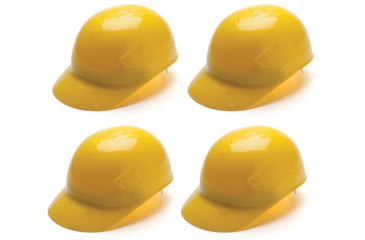 Image of Pyramex Ridgeline Bump Cap,Yellow, Pack of 4