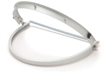 Image of Pyramex Silver Aluminum Bracket for Wide Brims HHAAW