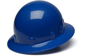 Image of Pyramex Sleek Shell Full Brim 4 Point Ratchet Suspension Hard Hat - Blue HPS24160