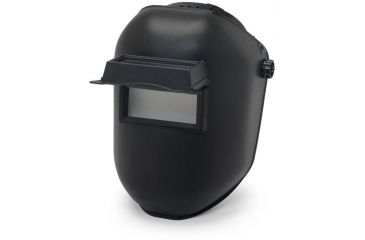 Image of Pyramex Welding Protection Black Passive Helmet - 2 X 4 Lift Front IR10 WHP100