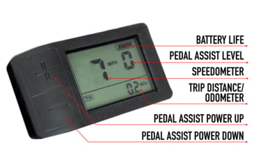 Image of Rambo Bikes Savage Electric Bicycle, Bafang BBS02 750W High Torque Motor, 19 mph Speed w/o Pedaling, Black, 750W