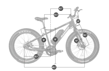 Image of Rambo Bikes Savage Electric Bicycle, Bafang BBS02 750W High Torque Motor, 19 mph Speed w/o Pedaling, Black, 750W