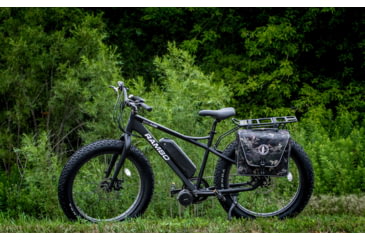 Image of Rambo Bikes Savage Electric Bicycle, Bafang BBS02 750W High Torque Motor, 19 mph Speed w/o Pedaling, Black, 750W
