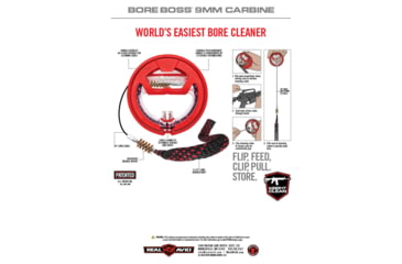 Image of Real Avid Bore Boss Gun Cleaning Kit, 9mm Carbine, AVBB9MM-CAR