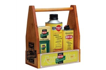 Image of Remington 18005 100th Anniversary Rem Oil Wooden Carrier Combo