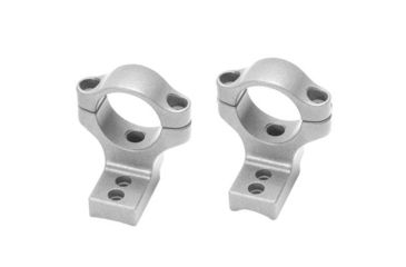 Image of Remington Rifle - 783 Integral Scope Mounts Medium Fits 1inch Scope Tube Silver Z2 Alloy - 19730