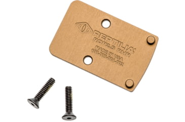 Image of Reptilia ROF Riser for Trijicon RMR, 2.5mm, Type III Hardcoat Anodized, FDE Anodized, 100-084
