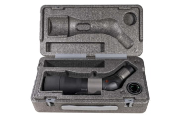 Image of Revic Acura S65a 18x65mm Spotting Scope w/ 22-45x Eyepeice, Angled, Dark Gray/Orange, AY-R-E1003
