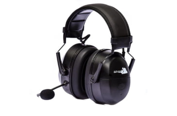 Image of USED Rifleman Bluetooth Communicator Hearing Protection Ear Muffs, NRR 25, 3 AAA, Black, RFCMBBX, EDEMO1