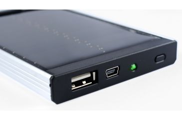Image of RIPA 2 Solar Battery Charger CH2139, Side Panel Port
