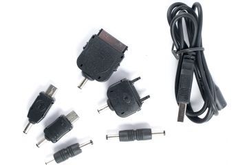 Image of Ripa Deluxe Solar Battery Charger Flashlight - Included Accessories