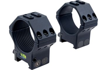 Image of Riton Optics Tactical Rifle Scope Rings, 30mm Tube, Black, XRC3010T