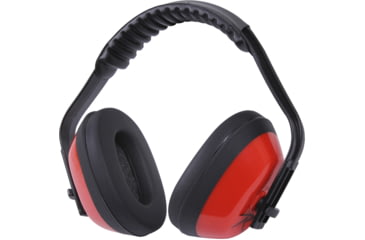 Image of Rothco Noise Reduction Ear Muffs, 28 +-3 NRR, Red/Black, 40805