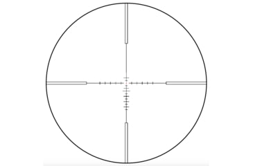 Image of Rudolph Optics Hunter H1 Rifle Scope, 3.5-14x44mm, 25mm Tube, SFP, T3 Reticle, Black, H1351444T3