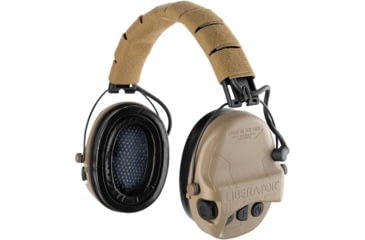 Image of Safariland Liberator HP-R 2.0 Ear Muffs, TCI-LIBHPR-2.0-FDE