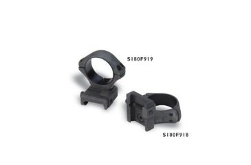 Image of Sako Sako Optilock Ring And Base Set - Phosphate Finish - 1in. Diameter - Low Fits Picatinny Rails S180F919