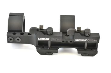 Image of Samson DMR 35mm Scope Mount Rings, 2 inch Offset, Black, DMR35-2