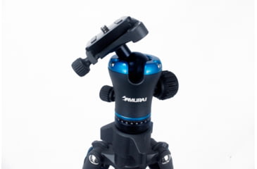 Image of SAMURAI Outdoor-X Carbon 4-Section Carbon Fiber Compact w/Ball Head Travel Tripod, Black, OUTDOORX