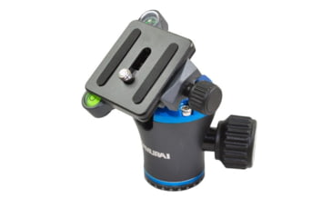 Image of SAMURAI Outdoor-X Carbon 4-Section Carbon Fiber Compact w/Ball Head Travel Tripod, Black, OUTDOORX