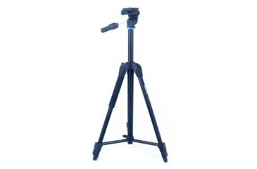 Image of SAMURAI Traveller Outdoor 8000 w/ Pan/Tilt Head Tripod, Black, TVM8000