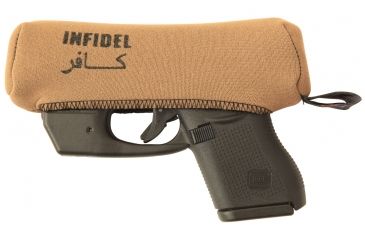 Image of Scopecoat Large Plain Scope Cover, Coyote Brown, 17SB01CB