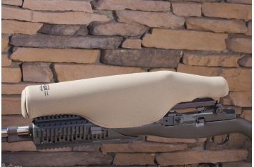 Image of Scopecoat XP6 M1A Scope Cover, 10 in, 50 mm, Coyote Browm, 11XP02CB