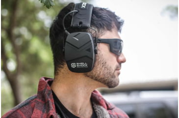 Image of Shellshock Protection EXO Pro Elite Electronic Protective Ear Muffs