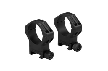 Image of SIG SAUER Alpha6 Riflescope Ring Set, 34mm, X-High Profile, 1.25 in, Al, Matte Black, SOA64004