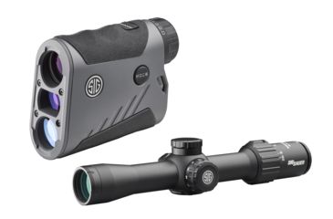 Image of SIG SAUER BDX Combo Kit KILO1600BDX 6x22mm LRF and SIERRA3BDX 2.5-8X32mm Rifle Scope, Graphite/Black, SOK16BDX01