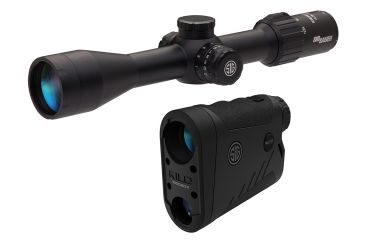 Image of SIG SAUER BDX Combo Kit w/ Kilo1800 Laser Rangefinder and Sierra3DBX 4.5-14x44mm Rifle Scope, Black, NSN N, SOK18BDX01