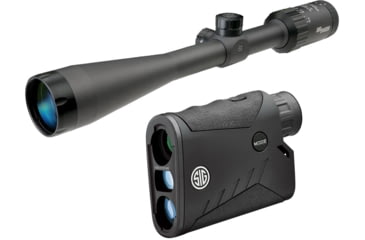 Image of SIG SAUER Tango4 4-12x40mm Rifle Scope 1 inch Tube, Second Focal Plane, Black, Quadplex Reticle, MOA, SOW34202HVP