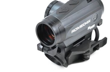 Image of SIG SAUER Romeo4H Hunter RDS, Ballistic Circle Plex Reticle, .5 MOA, Side Mount Battery, Torx And QR Mounts, SOR43012