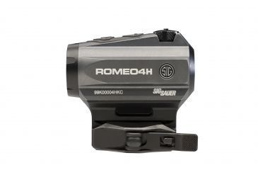 Image of SIG SAUER Romeo4H Hunter RDS, Ballistic Circle Plex Reticle, .5 MOA, Side Mount Battery, Torx And QR Mounts, SOR43012