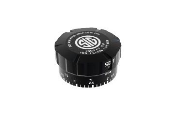 Image of SIG SAUER Sig Ballistic Turret Kit, Whiskey5, TH-100 Windage Turret, Black/Graphite, Small, SOSBTW5-TH100-W