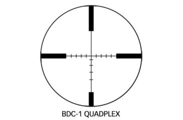 Image of SIG SAUER Sierra6BDX 3-9x40mm Rifle Scope 1 inch Tube, Second Focal Plane, Black, BDC-1 Standart Quadplex Reticle, MOA, SOW33204HVP