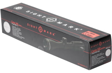 Image of SightMark Core HX 3-9x40VHR Venison Hunter Rifle Scope, 450 Bushmaster Reticle, Black, SM13068VHR-450BM