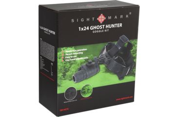 Image of Sightmark Ghost Hunter Night Vision Goggle Kit, 1x24, with Head Mount, SM14070