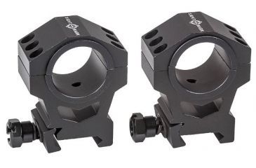 Image of SightMark High Height Tactical Mounting Picatinny Rings, 30mm/1inch, Black SM34007