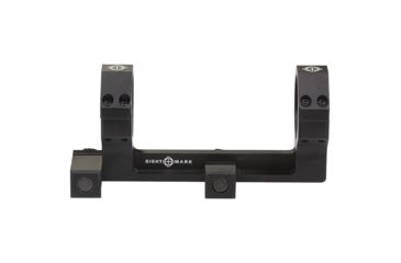 Image of SightMark SM34018 1-Pc Base &amp; Ring Combo For AR-15 Cantilever Style Black Finish