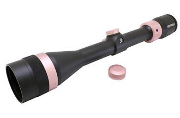 Image of Sightron 4-12x40 AO Rifle Scope, Pink/black, Duplex Reticle 111422
