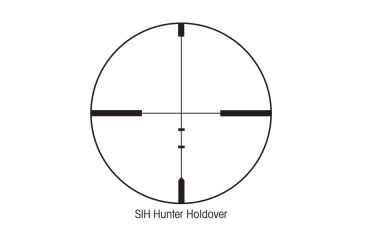Image of Sightron SI Hunter 3-9X40 Rifle Scope with HHR Reticle, 31004