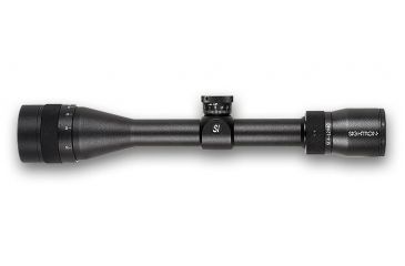 Image of Sightron SI Hunter 4-12x40 AO Scope w/ Adj. Objective, Black, Mil-Dot, 31015