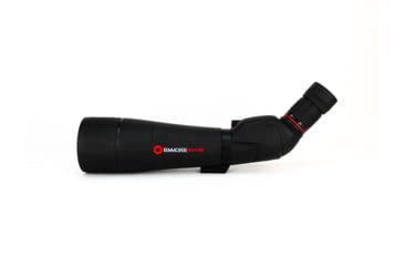 Image of Simmons Venture 20-60x80 Spotting Scope, Angled, Fully-Multi Coated, Tripod/Hard Case/Soft Case, Black, SP206080BA