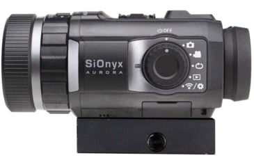 Image of SiOnyx Aurora BLACK Night Vision Monocular w/ Picatinny Rail Mount, Black, C011200