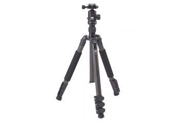 Image of Sirui ET-2204 Carbon Fiber Tripod With E-20 Ball Head, Gray SUET2204