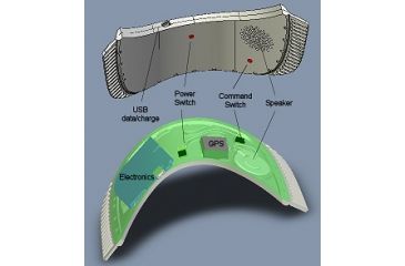 Image of Sky-Kap Golf Hat GPS components