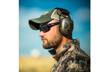 Image of Smith &amp; Wesson Alpha Bluetooth Earmuff, Grey/Black, 1223616
