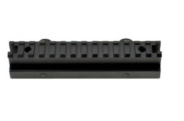Image of Sniper 1.22 in High Profile Riser Rifle Scope Mount - 13 Picatinny Slots, Black MRSLH