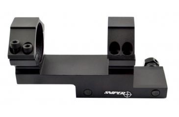 Image of Sniper Cantilever Rifle Scope Rings w/ Integral Mount, Black, 30mm Diameter PT-30EX43